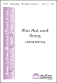 She Sat and Sang SSA choral sheet music cover Thumbnail